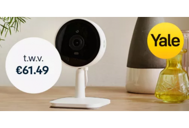 Gratis Yale slimme camera bij aankoop van €200 aan Nemef producten.
