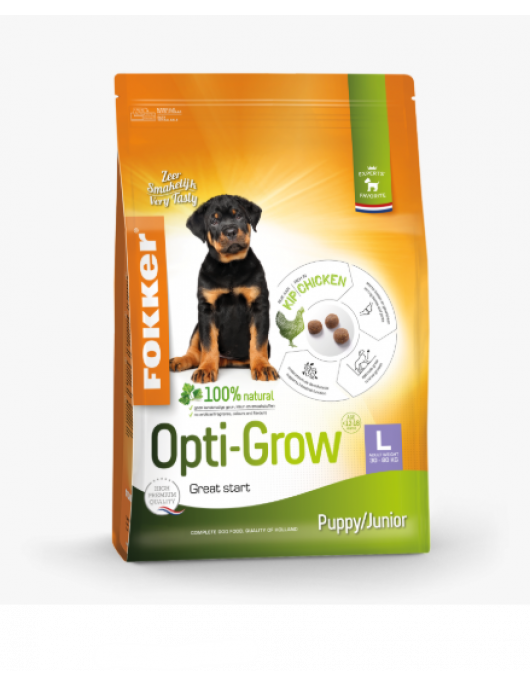 FOKKER DOG OPTI-GROW L 13 KG KIP