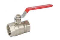 Kogelkranen messing/vernikkeld