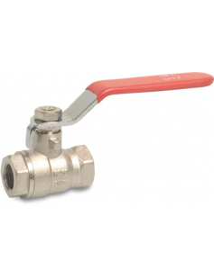 PROFEC KOGELKRAAN MESSING VERNIKKELD 3/4&quot; BINNENDRAAD 25BAR TYPE 100