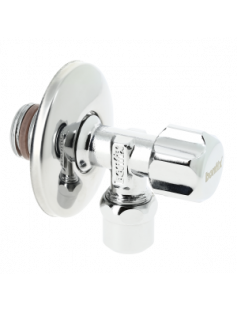 BONFIX HOEKSTOPKRAAN 3/8&quot; X 10 MM MET ROZET 1ST