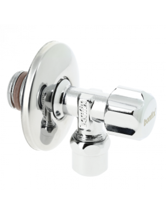 BONFIX HOEKSTOPKRAAN 3/8" X 10 MM MET ROZET 1ST