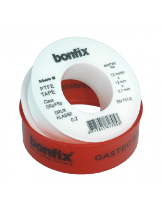 BONFIX PTFE AFDICHTINGSTAPE 12 METER 1ST