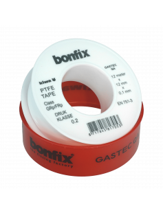 BONFIX PTFE AFDICHTINGSTAPE 12 METER 1ST