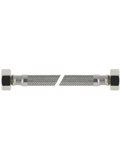BONFIX BLISTER RVS FLEXIBELE SLANG 35 CM 1/2&quot; BI X 1/2&quot; BI
