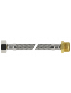 BONFIX RVS FLEX. AANSLUITLEIDING 35CM 1/2&quot; BI. X 1/2&quot; BU.