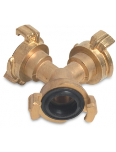 Y-STUK SNELKOPPELING MESSING SNELKOPPELING NA 40 12BAR