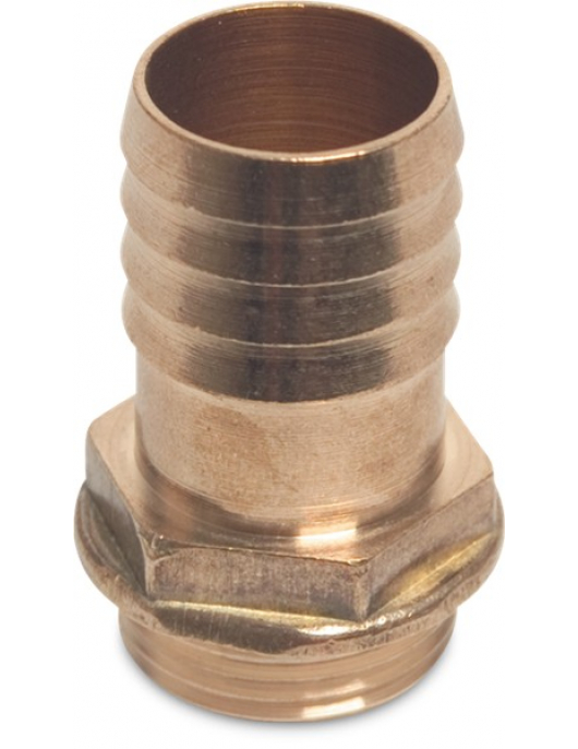PROFEC SLANGTULE MESSING 1 1/4" X 32 MM BUITENDRAAD X SLANGTULE 30BAR