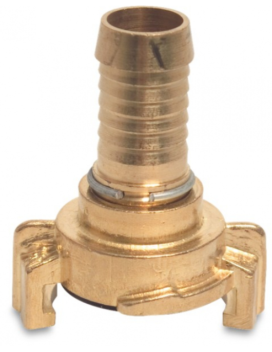 MEGA SNELKOPPELING MESSING 13 MM SLANGTULE NA 40 TYPE DRAAIBAAR