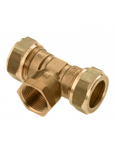 BONFIX KNEL MESSING T-STUK 15 X 1/2&quot; BI.DR. X 15 MM