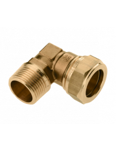 BONFIX KNEL MESSING KNIEKOPPELING 3/4&quot; BU.DR. X 22 MM