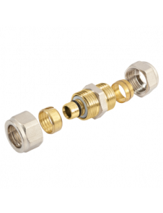 BONFIX ALU-KNEL RECHTE VERLOOPKOPPELING 16 X 15 1ST