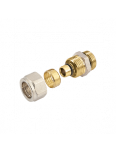 BONFIX ALU-KNEL PUNTSTUK 1/2&quot; X 16 1ST