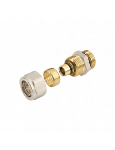 BONFIX ALU-KNEL PUNTSTUK 1/2&quot; X 16 1ST