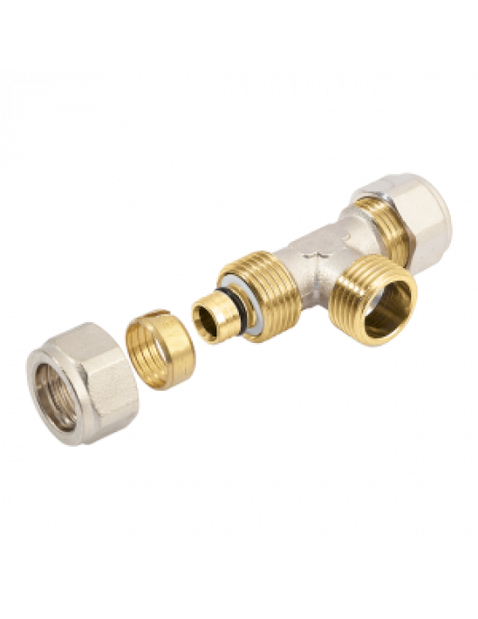 BONFIX ALU-KNEL T-STUK 16 X 1/2" BUITENDRAAD X 16 1ST
