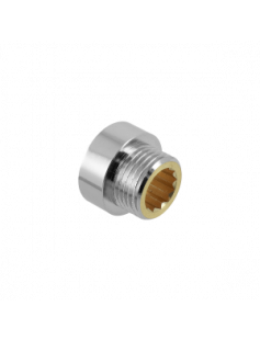 BONFIX KRAANVERLENGSTUK 1/2&quot; X 15 MM CHROOM 1ST