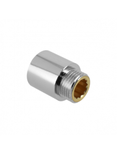 BONFIX KRAANVERLENGSTUK 1/2&quot; X 25 MM CHROOM 1ST