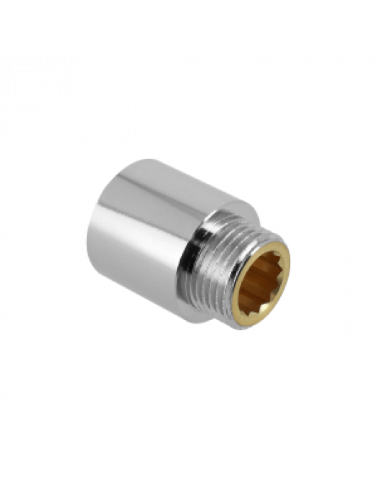 BONFIX KRAANVERLENGSTUK 1/2" X 25 MM CHROOM 1ST
