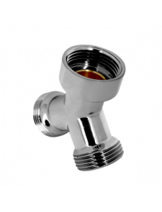 BONFIX DRAAD CHROOM Y-STUK 3/4&quot; BU X BI X BU 1ST