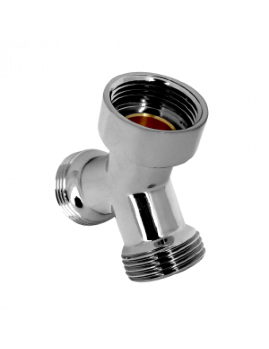 BONFIX DRAAD CHROOM Y-STUK 3/4" BU X BI X BU 1ST