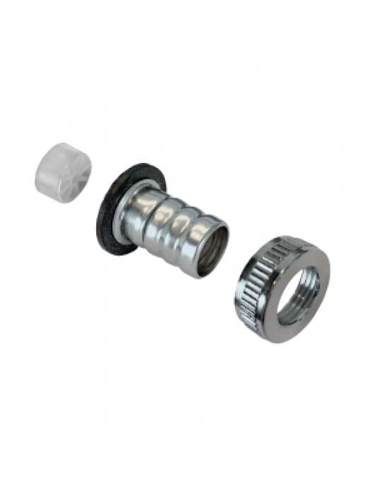 BONFIX SLANGWARTEL MET STRAALVERDELER 1" AANSLUITING 1ST