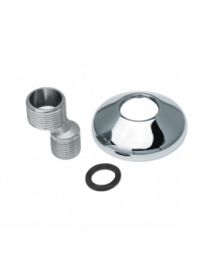 BONFIX S-KOPPELING 3/4&quot;X 1/2&quot; + ROZET + RING 2STUKS