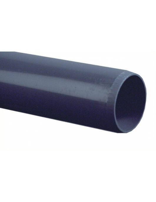 DRUKBUIS PVC-U 40 MM X 3,0 MM GLAD ISO-PN16 GRIJS 4M KIWA