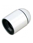 LAMPHOUDER E27 GLAD WIT