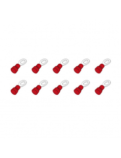 10 ST.KABELSCHOEN OOG 3MM ROOD 10 ST.KABELSCHOEN OOG 3MM ROOD