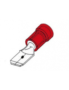 100ST. VLAKSTEKER RD MALE 6,4X0,8MM 100ST. VLAKSTEKER RD MALE 6,4X0,8MM