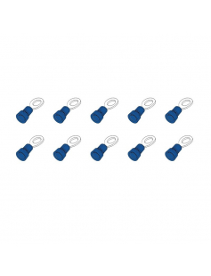 10 ST.KABELSCHOEN OOG 4MM BLAUW 10 ST.KABELSCHOEN OOG 4MM BLAUW