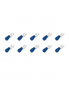10 ST.KABELSCHOEN VORK 3MM BLAUW 10 ST.KABELSCHOEN VORK 3MM BLAUW