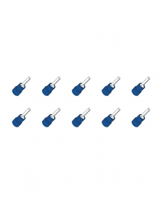 10 ST.KABELSCHOEN PIN/STIFT BLAUW 10 ST.KABELSCHOEN PIN/STIFT BLAUW