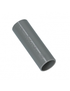 PVC SOK 5/8" 16MM GRIJS SLAGVAST PVC SOK 5/8" 16MM GRIJS SLAGVAST