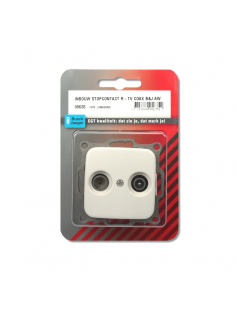 STOPCONTACT R-TV COAX B&J REFLEX AW STOPCONTACT R-TV COAX B&J REFLEX AW