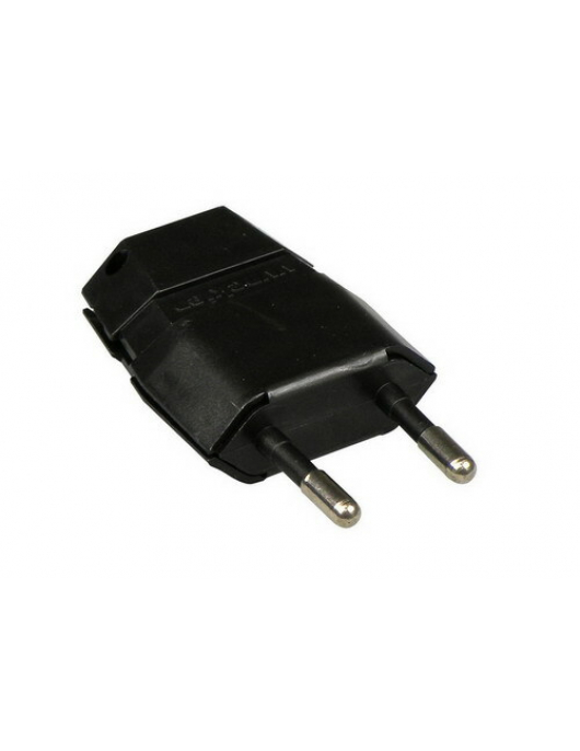 EURO PLUG STEKKER MALE ZW