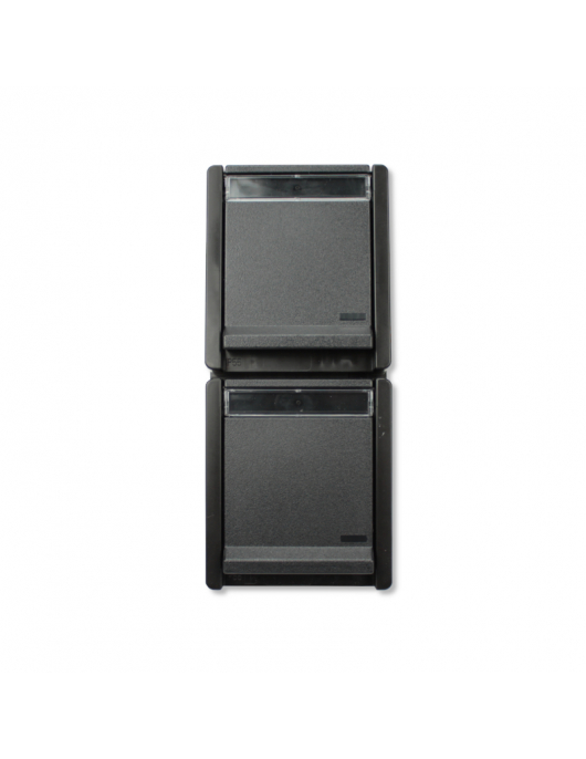 AQUARIUS PRO WCD 2V VERTICAAL ZWART