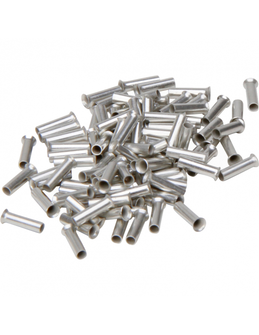 100 ST.ADEREINDHULS 0,75QMM 10MM