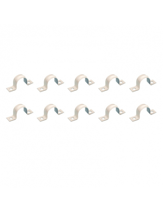 10 STUKS ZADEL IJZER WIT 5/8" 16MM