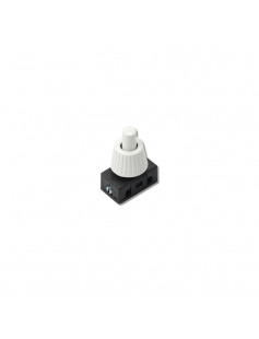 INBOUW MINI DRUKSCHAKELAAR WIT INBOUW MINI DRUKSCHAKELAAR WIT