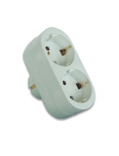 VERDEELSTEKKER 2XRA 16A HORIZ.WIT VERDEELSTEKKER 2XRA 16A HORIZ.WIT