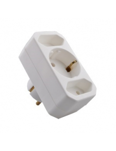 VERDEELSTEKKER 1XRA 2X EURO 2,5A WT VERDEELSTEKKER 1XRA 2X EURO 2,5A WT