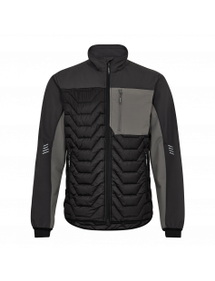 ENTIRE QUILTED JACKET BLACK/ANTHRACITE GREY S (1328-142-2079-S) ENTIRE QUILTED JACKET BLACK/ANTHRACITE GREY S (1328-142-2079-S)