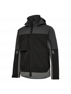 ENTIRE SHELL JACKET BLACK/ANTHRACITE GREY L (1129-159-2079-L) ENTIRE SHELL JACKET BLACK/ANTHRACITE GREY L (1129-159-2079-L)