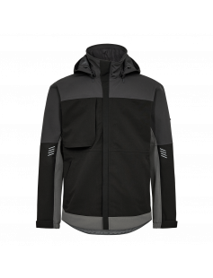 ENTIRE SHELL JACKET BLACK/ANTHRACITE GREY L (1129-159-2079-L) ENTIRE SHELL JACKET BLACK/ANTHRACITE GREY L (1129-159-2079-L)