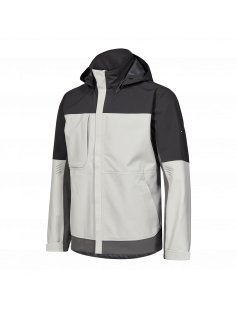 ENTIRE SHELL JACKET BONE WHITE/ANTHRACITE GREY L (1129-159-30179-L) ENTIRE SHELL JACKET BONE WHITE/ANTHRACITE GREY L (1129-159-30179-L)