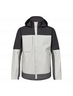 ENTIRE SHELL JACKET BONE WHITE/ANTHRACITE GREY L (1129-159-30179-L) ENTIRE SHELL JACKET BONE WHITE/ANTHRACITE GREY L (1129-159-30179-L)