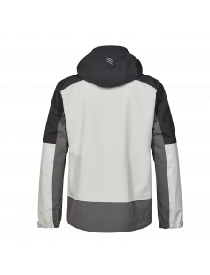 ENTIRE SHELL JACKET BONE WHITE/ANTHRACITE GREY L (1129-159-30179-L) ENTIRE SHELL JACKET BONE WHITE/ANTHRACITE GREY L (1129-159-30179-L)