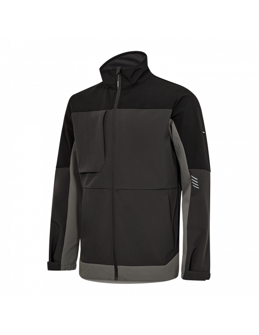 ENTIRE SOFTSHELL JACKET ANTHRACITE GREY/BLACK S (1327-140-7920-S)
