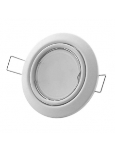 INBOUWSPOT ROND 51MM KANTEL WIT INBOUWSPOT ROND 51MM KANTEL WIT
